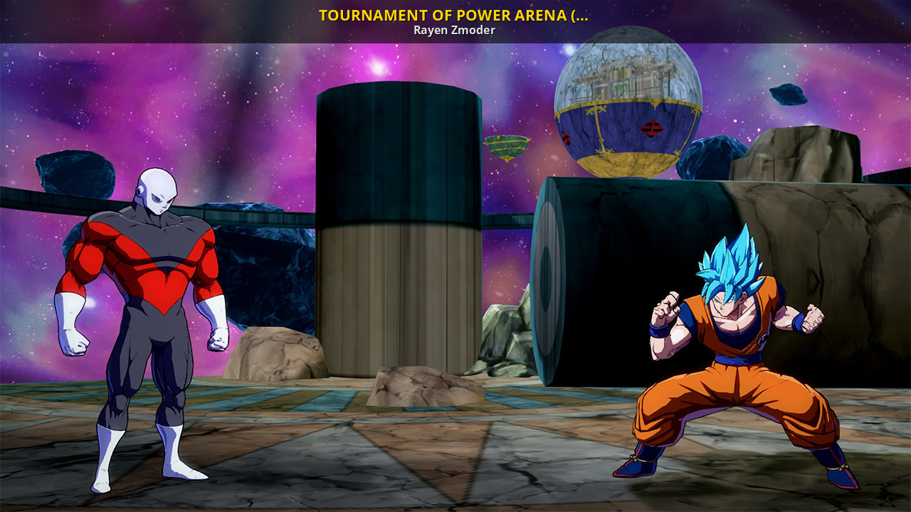 Tournament Of Power Arena Damaged Purple Sky Dragon Ball Fighterz Mods