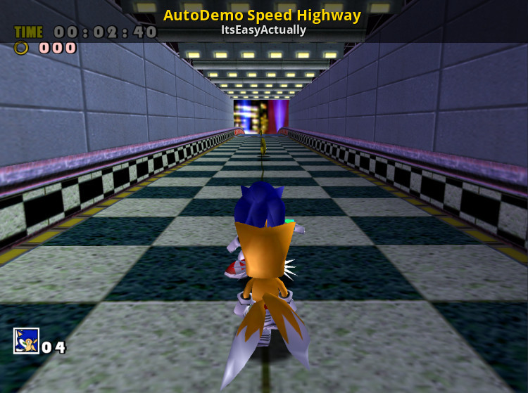 Autodemo Speed Highway Sonic Adventure Dx Mods - sonic adventure speed roblox