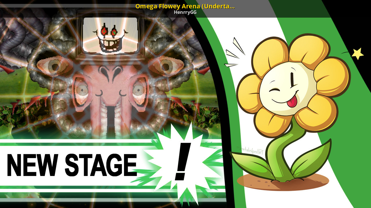 Omega Flowey Arena (Undertale/0.9.3) [Super Smash Bros. Crusade