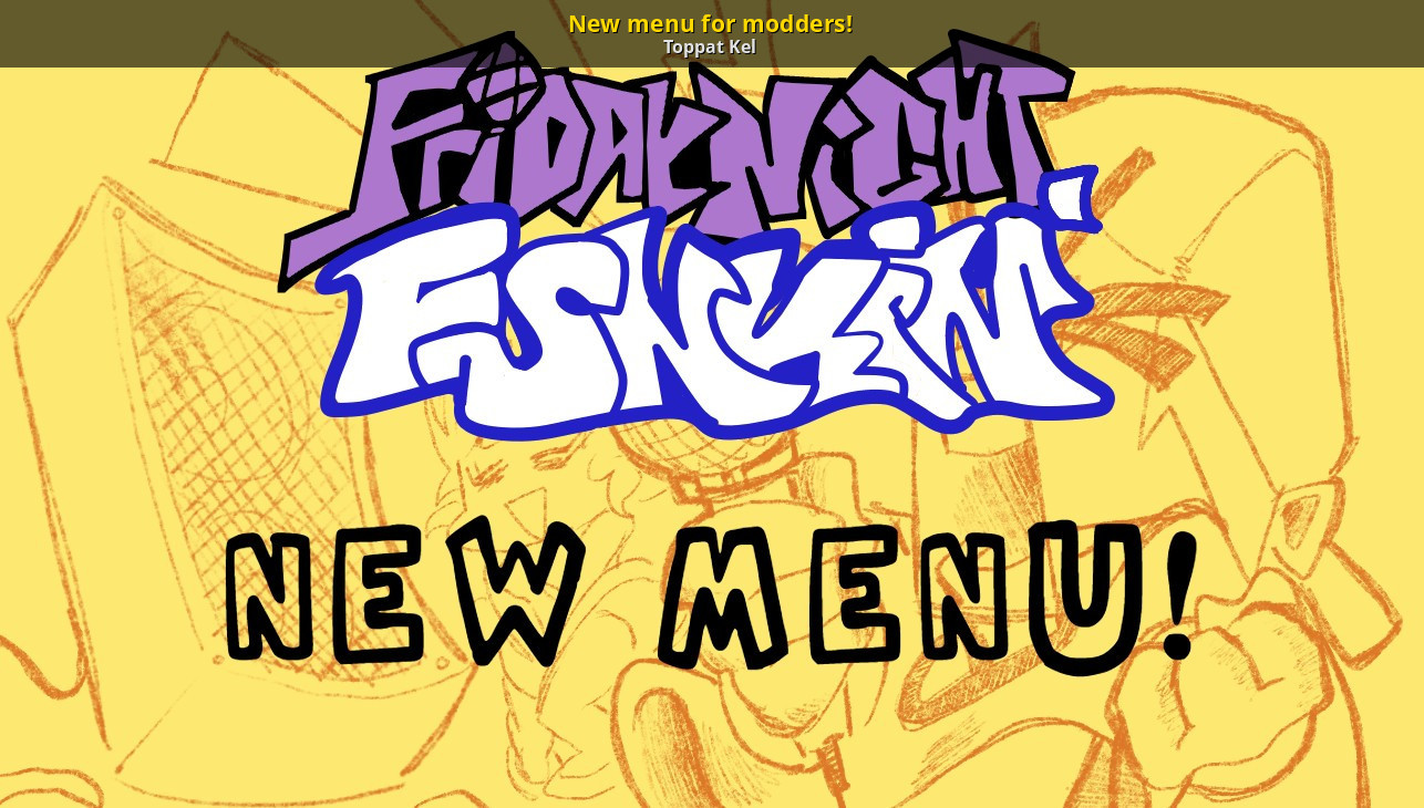 New menu for modders! [Friday Night Funkin'] [Mods]