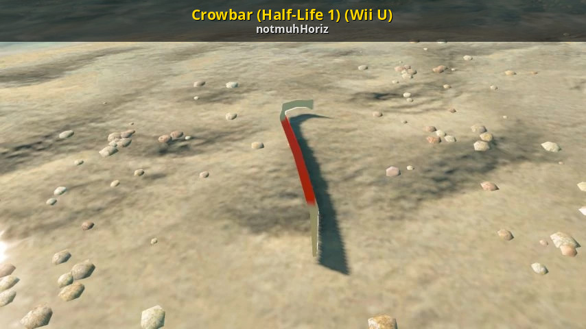sugerir Margaret Mitchell rehén Crowbar (Half-Life 1) (Wii U) [The Legend of Zelda: Breath of the Wild  (WiiU)] [Mods]