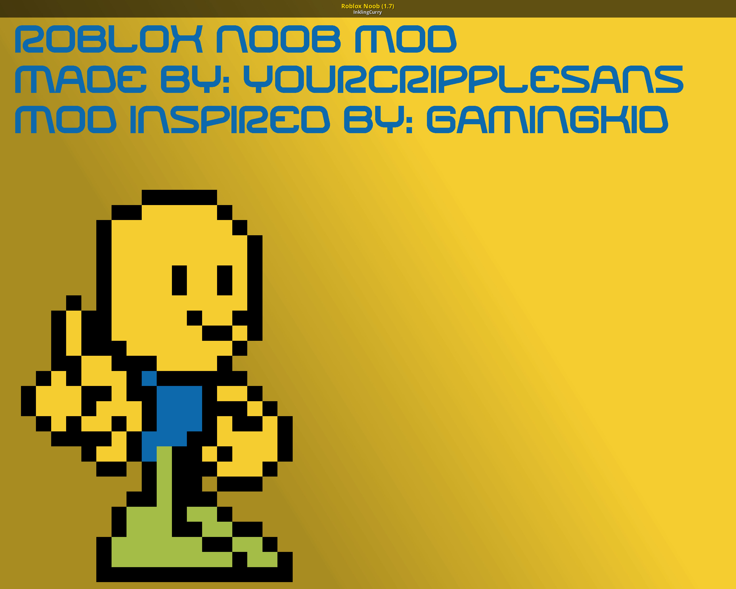 Unkn0wn-Roblox on X: Some noob sprites I made