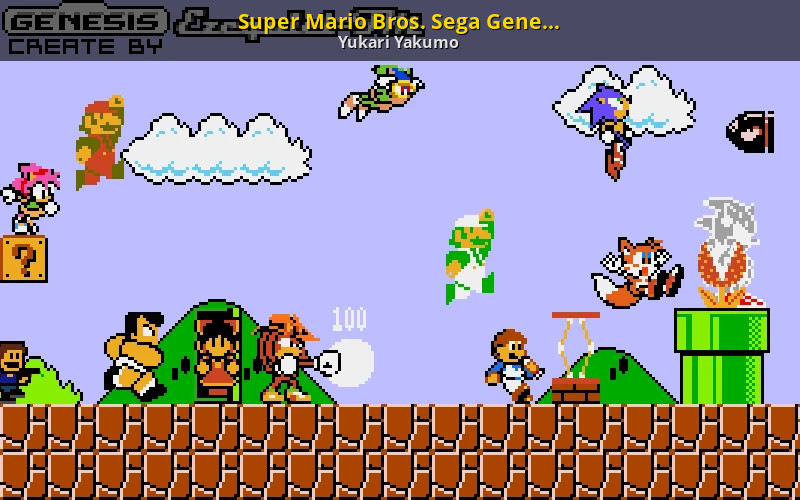 Super Mario Bros. Sega Genesis 1.9.3 Conversion [Boll Deluxe] [Mods]