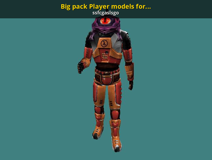 Big pack Player models for hl1 : ) [Half-Life] [Mods]