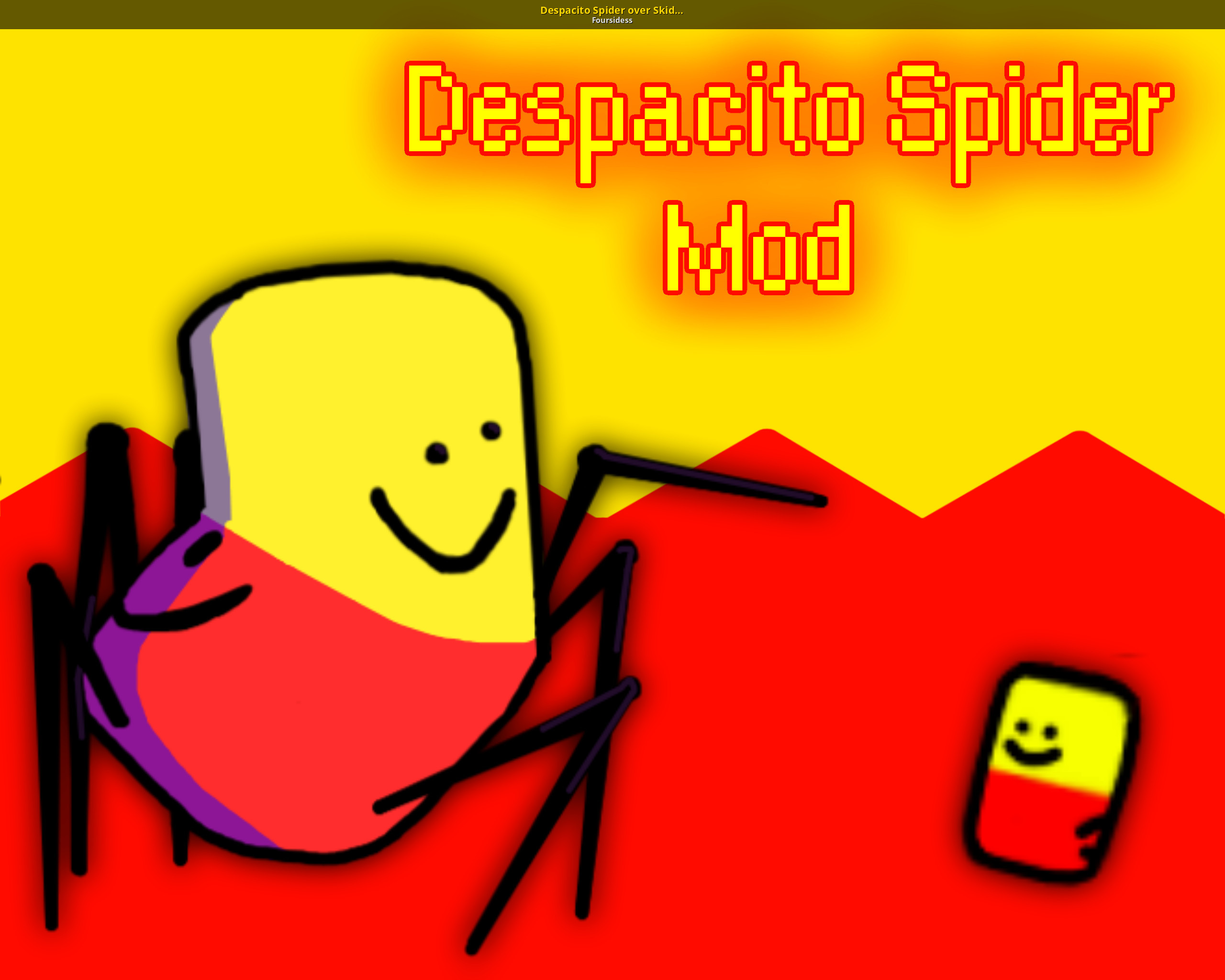 Despacito Spider Over Skid And Pump Friday Night Funkin Mods - roblox how to make despacito spider