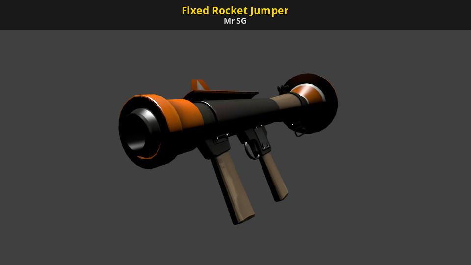 support scan mount Fixed Rocket Jumper [Team Fortress 2] [Mods]