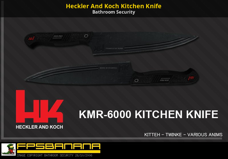 Heckler And Koch Kitchen Knife [Counter-Strike: Source] [Mods]