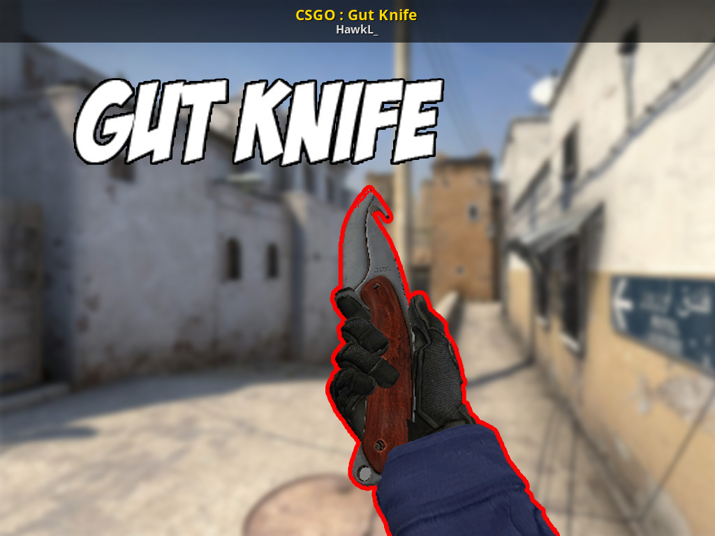CSGO : Gut Knife [Counter-Strike ] [Mods]