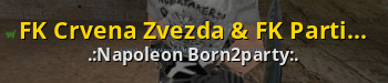 FK Crvena Zvezda & FK Partizan (NEW) [Counter-Strike 1.6] [Mods]