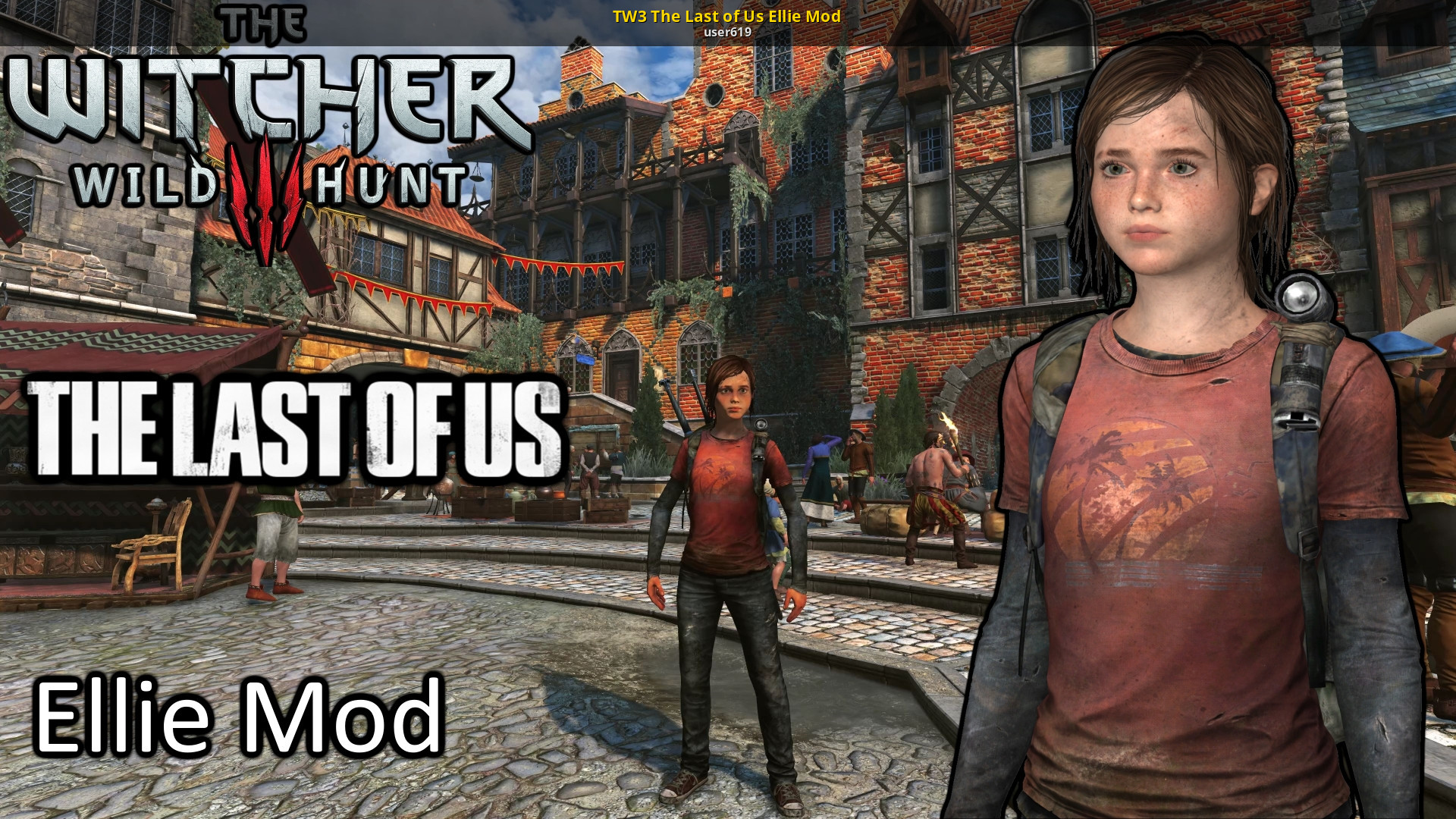 TW3 The Last of Us Ellie Mod [The Witcher 3] [Mods]
