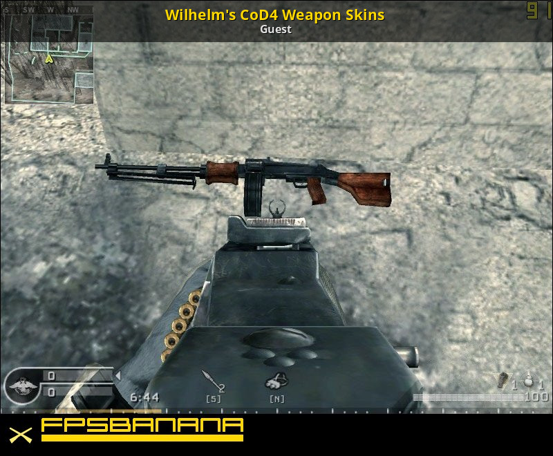 Wilhelm's CoD4 Weapon Skins [Call of Duty 4: Modern Warfare] [Mods]