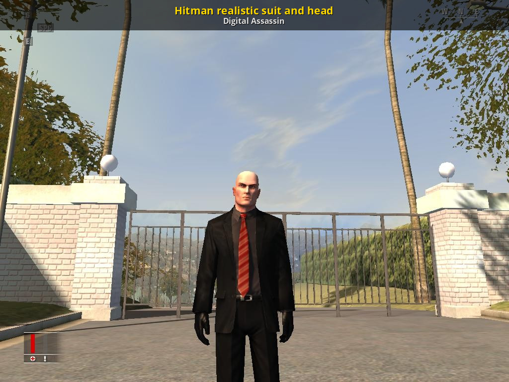 Hitman realistic suit and head [Hitman: Blood Money] [Mods]
