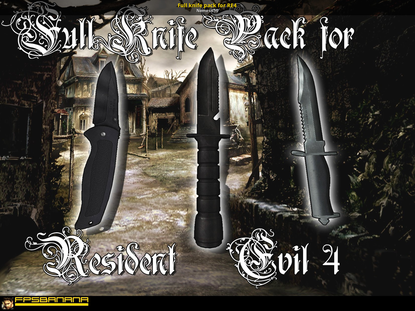 Resident Evil 4 Remake Krauser Knife 