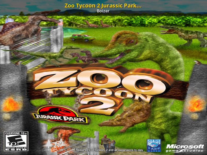 Zoo Tycoon 2 Jurassic Park Dino Pack Zoo Tycoon 2 Mods - dinosaur zoo codes roblox