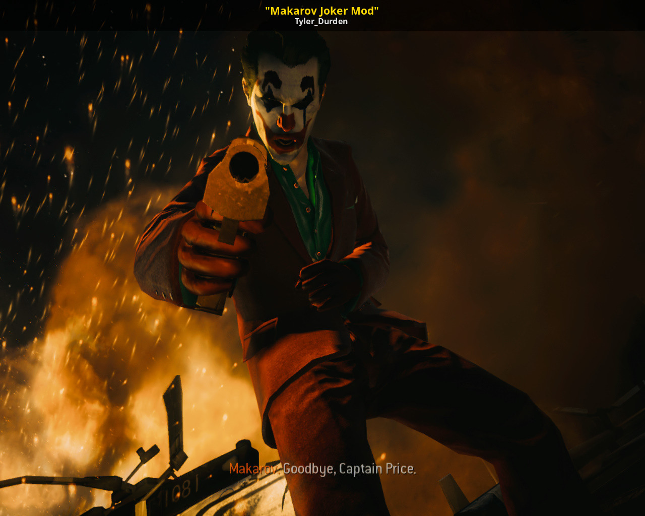Makarov Joker Mod [Call of Duty: Modern Warfare 3] [Mods]