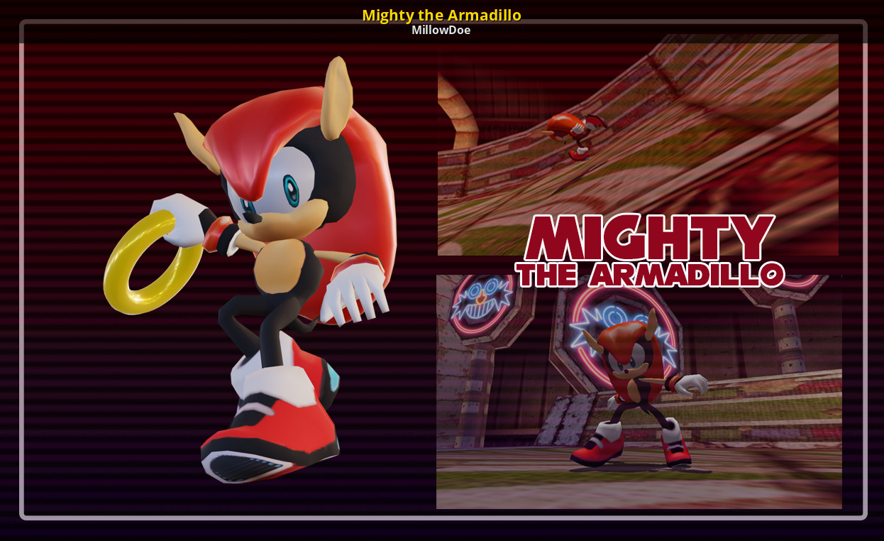 Mighty the Armadillo [Sonic Adventure 2] [Mods]