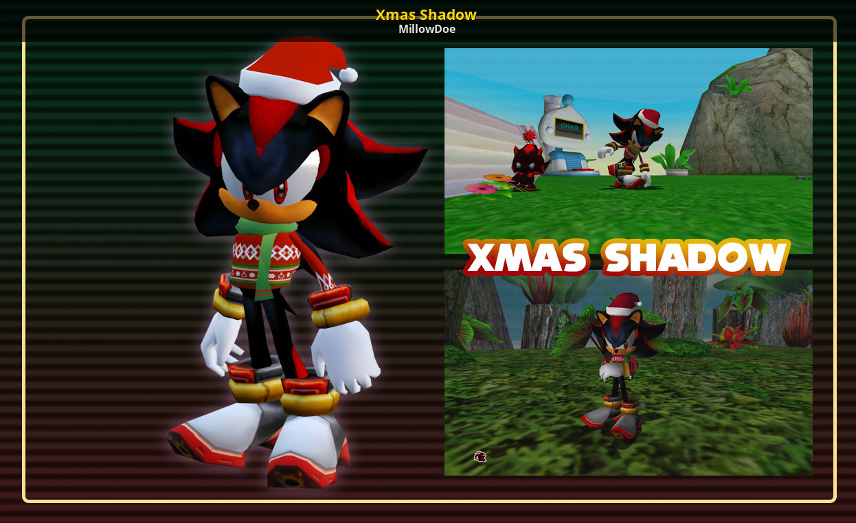 Xmas Shadow [Sonic Adventure 2] [Mods]