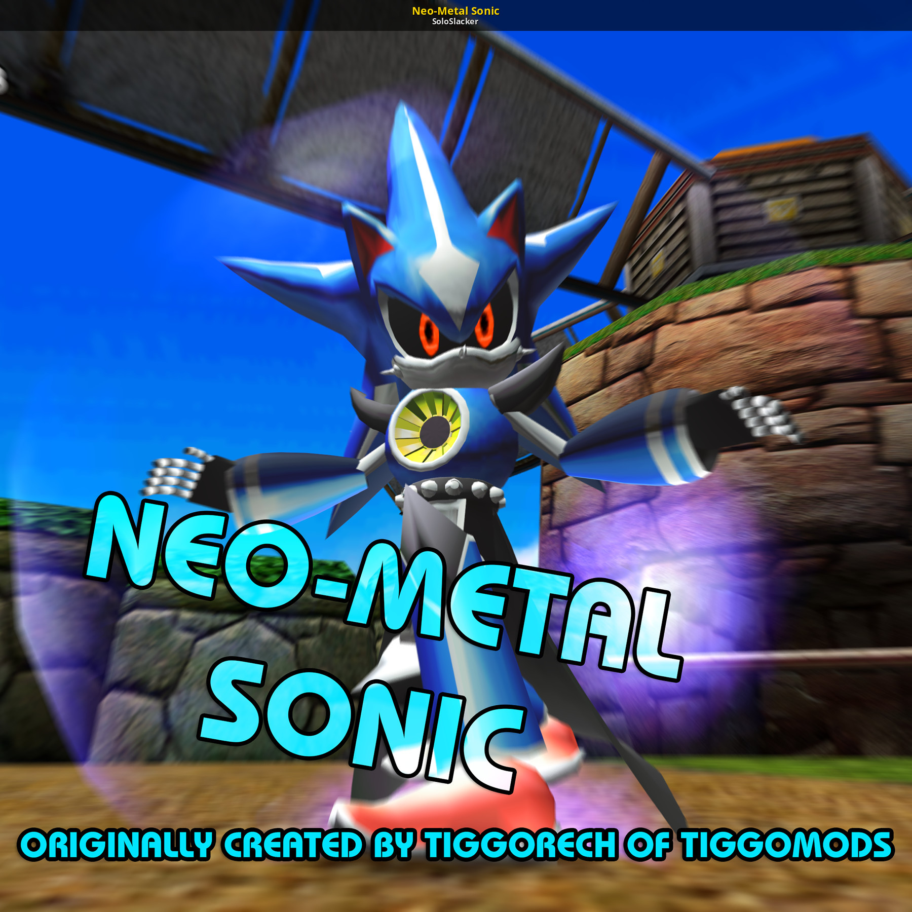 Super Neo Metal Sonic by Sawcraft1 on Newgrounds
