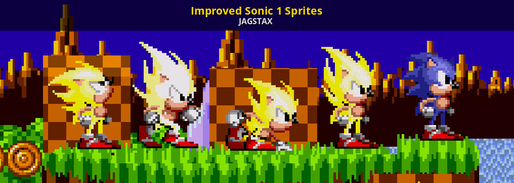 Sonic Sprite Fixes [Sonic CD (2011)] [Mods]