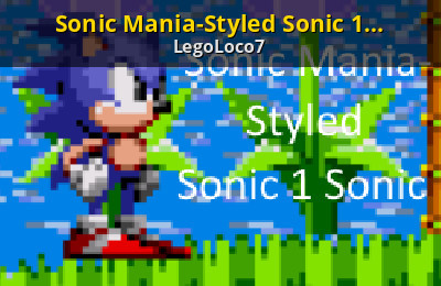 Sonic 1 Mania-Lite [Sonic the Hedgehog (2013)] [Mods]