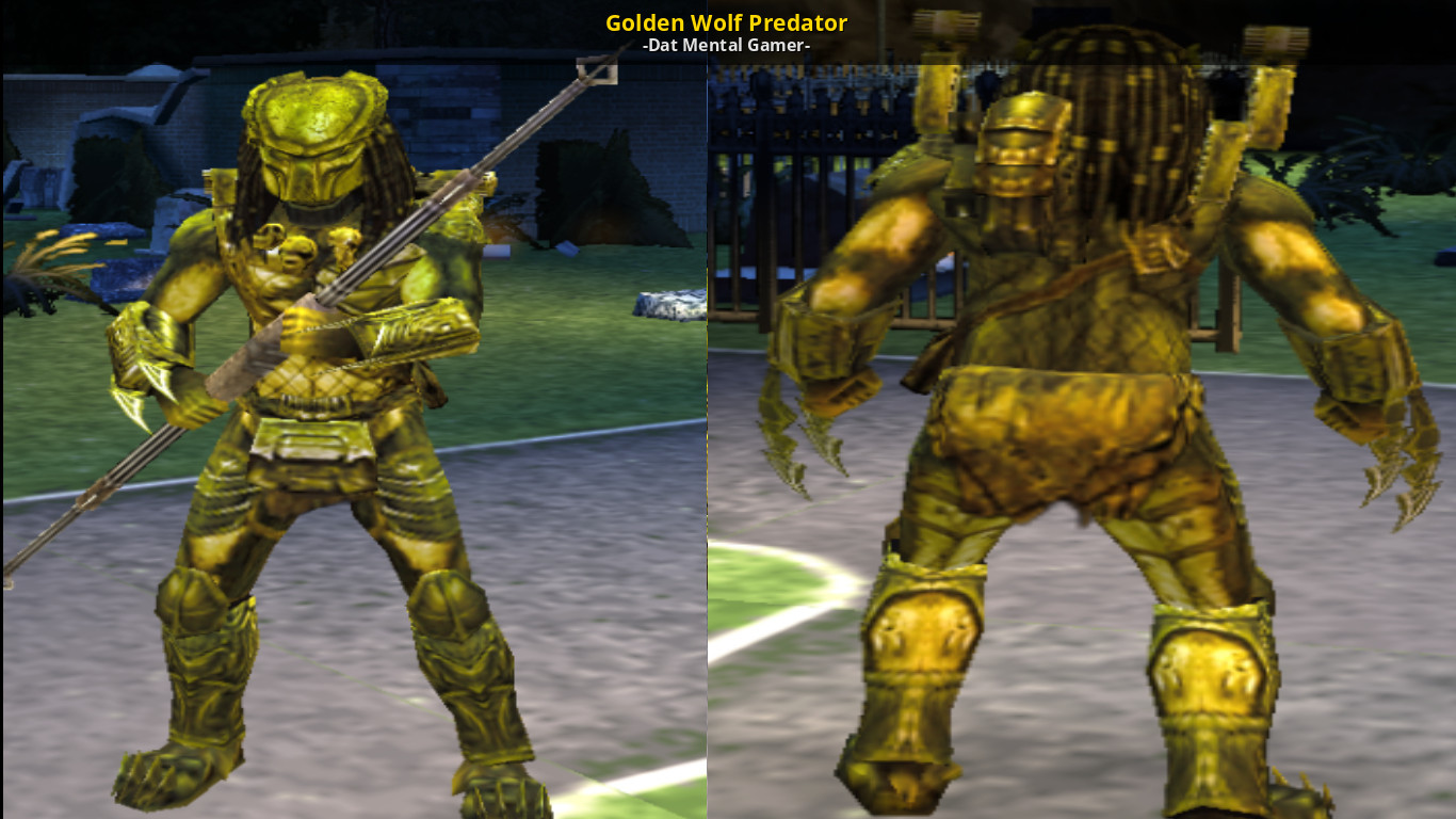 Golden Wolf Predator [Aliens vs. Predator: Requiem] [Mods]
