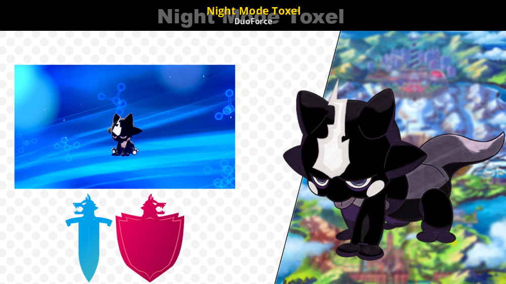 Night Mode Toxel [Pokemon Sword & Shield] [Mods]