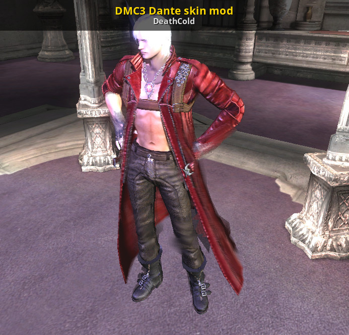 Devil May Cry3 Coatless skin image - Dante (DMC) mod for Max Payne