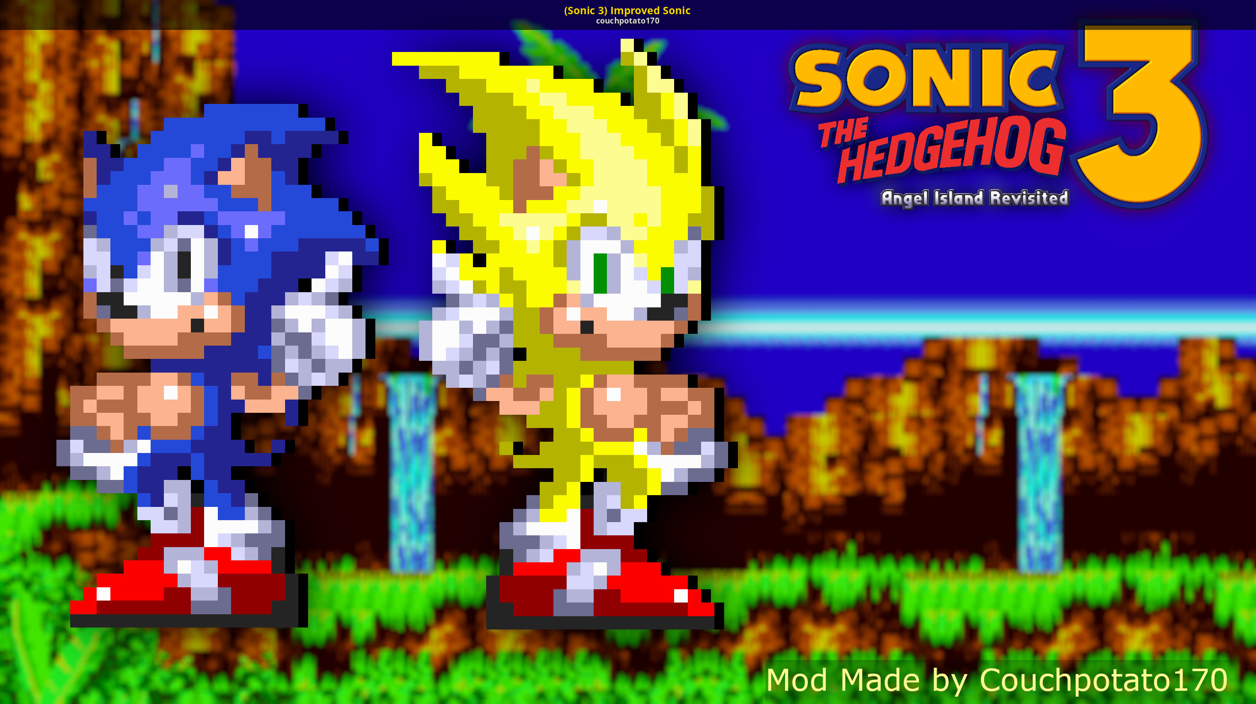 5 Different Super Sonic in Sonic 3 ~ Sonic 3 A.I.R. mods ~ Gameplay 