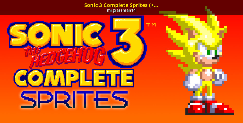 Extra Super Sonic Crounch Frame [Sonic 3 A.I.R.] [Mods]