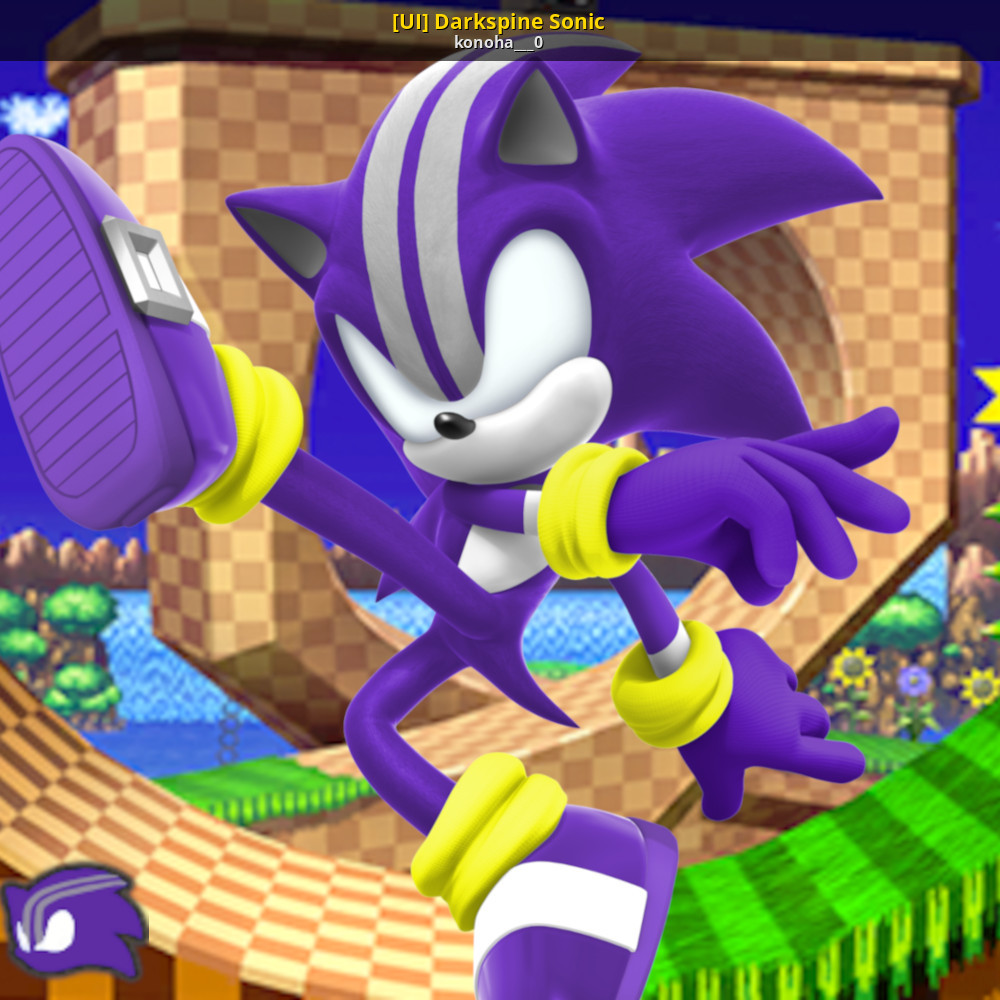 UI] Darkspine Sonic [Super Smash Bros. Ultimate] [Mods]