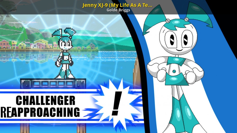 Jenny XJ-9 (My Life As A Teenage Robot) (V7/0.9.4) [Super Smash Bros.  Crusade] [Mods]