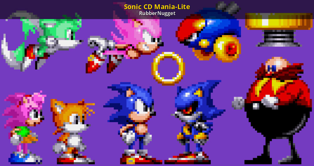 Sonic - Sonic Mania Palette - Pixilart