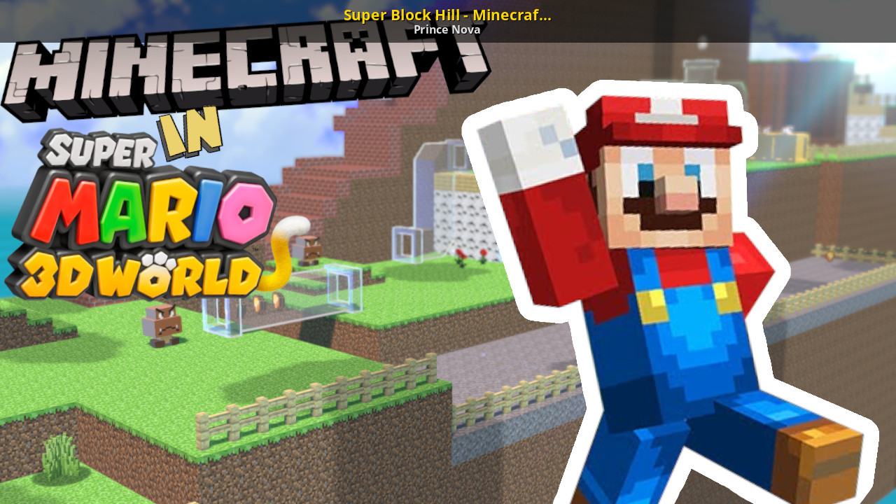 Super Block Hill - Minecraft Mod [Super Mario 3D World + Bowser's