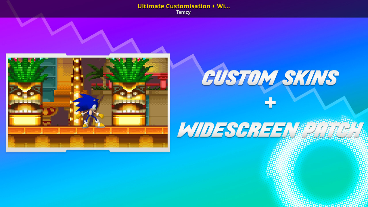 Ultimate Customisation + Widescreen Mod Pack [Sonic Colors] [Mods]