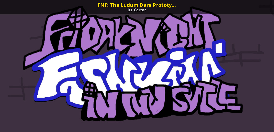 FNF: The Ludum Dare Prototype but in my style! [Friday Night Funkin ...