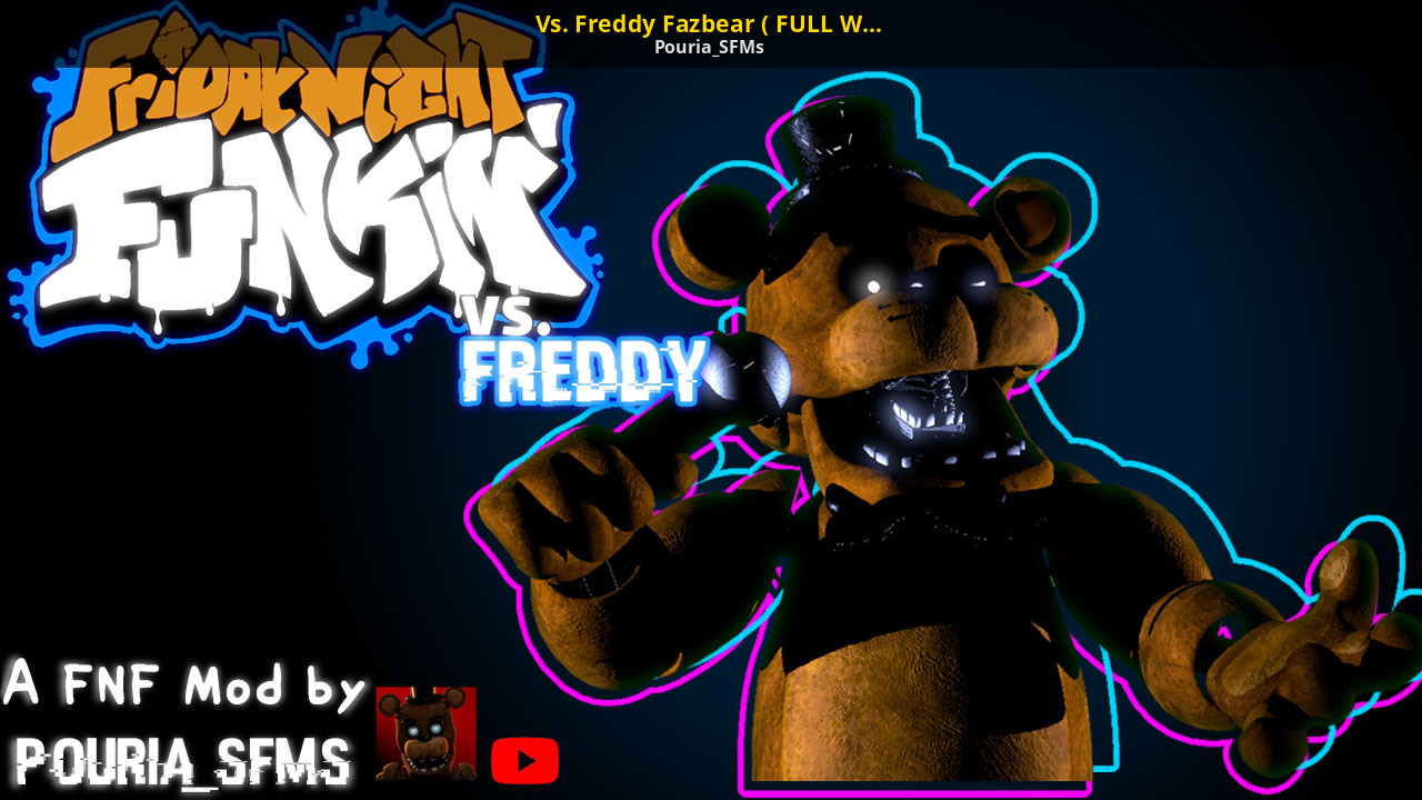 Vs. Freddy Fazbear ( FULL WEEK ) [Cutscenes] [Friday Night Funkin