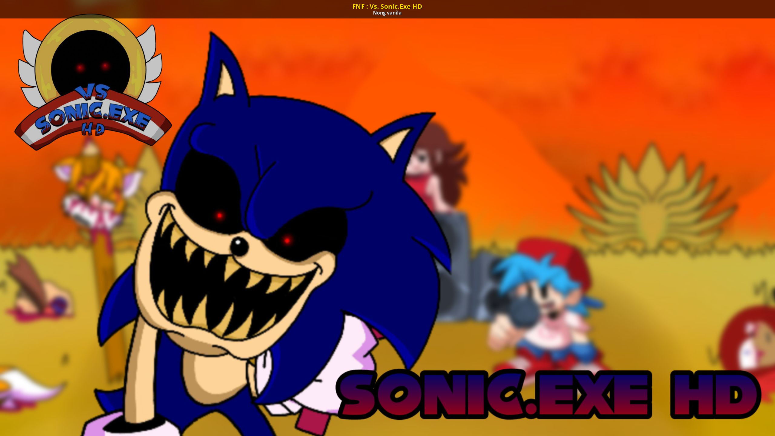 FNF vs Sonic.EXE — play online for free on Yandex Games