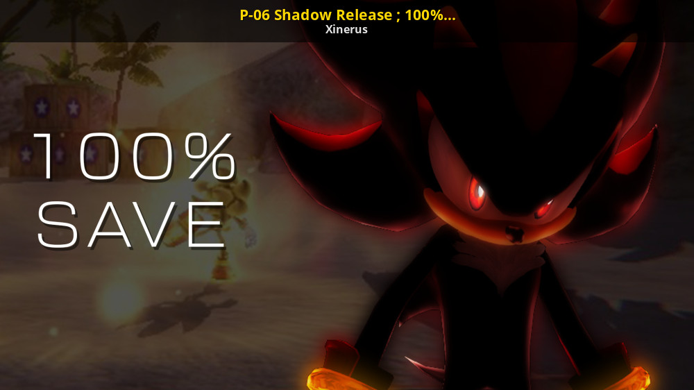 Sonic Project 06 Shadow Release 1.6 (Demo 4.6) : ChaosX : Free