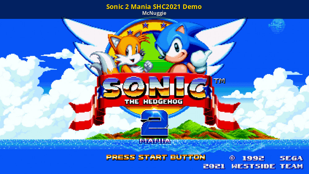 Sonic 2 Mania SHC2021 Demo [Sonic Mania] [Mods]