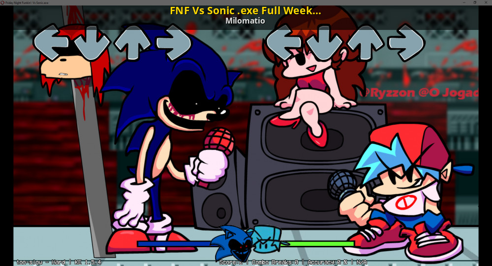 FNF: Sonic.Exe vs Sonic Full Week 🔥 Play online