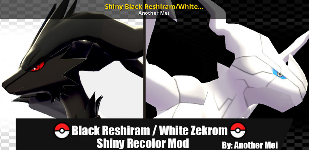 Are Reshiram and Zekrom shiny locked in Black and White 2?