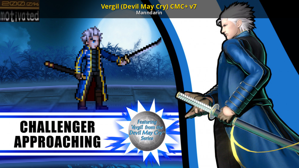 Vergil (Devil May Cry) CMC+ v7 [Super Smash Bros. Crusade] [Mods]