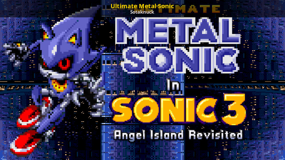 Metal Sonic (With Custom Abilities!) - Sonic 3 A.I.R. 