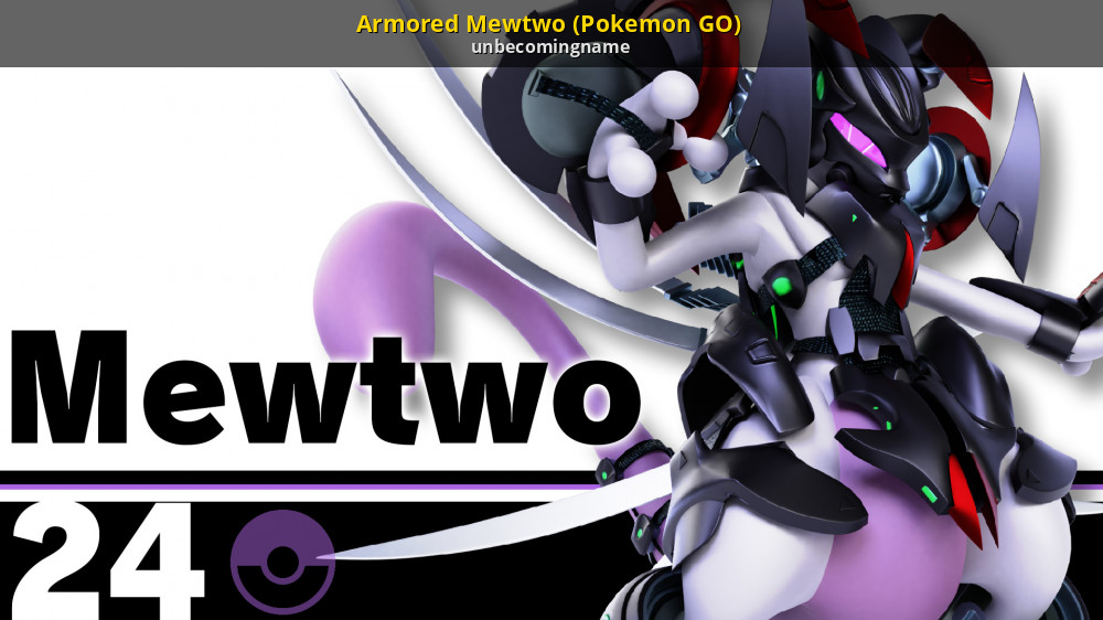 Armored Mewtwo (Pokemon GO) [Super Smash Bros. Ultimate] [Mods]