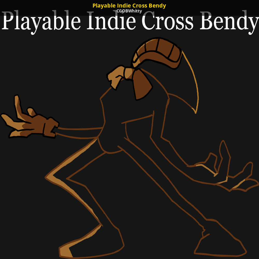 Fnf vs bendy indie cross (again) by LongHair5150 on Newgrounds