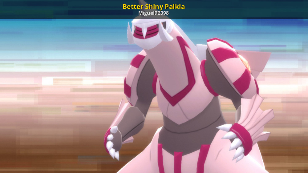 Shiny Palkia Reaction (3122 Resets)  Pokemon Brilliant Diamond & Shining  Pearl 