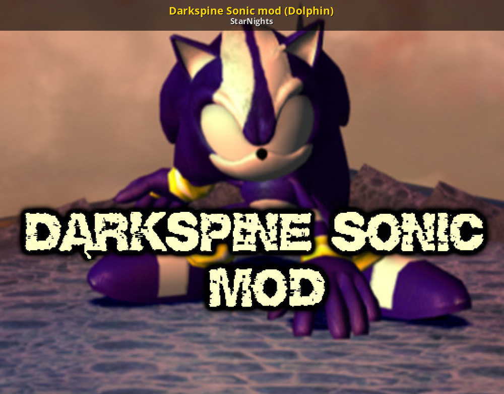 Steam Workshop::Darkspine Sonic [Sonic and the Secret Rings Wii]