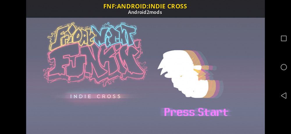 App FNF Indie Cross Mod Android game 2022 
