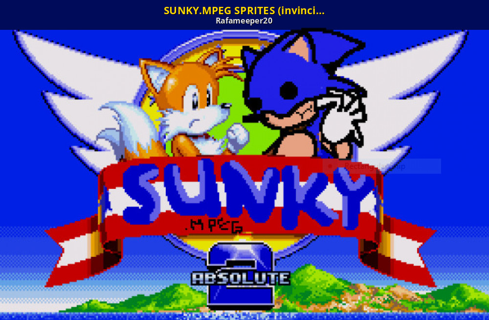SUNKY.MPEG SPRITES (invincibility music too) [Sonic The Hedgehog 2  Absolute] [Mods]