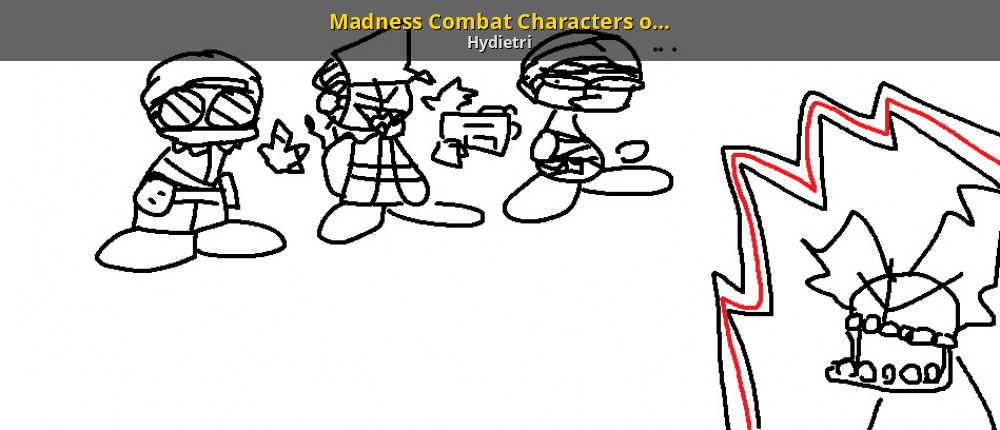 Madness Combat Characters over Zanta week [Friday Night Funkin'] [Mods]